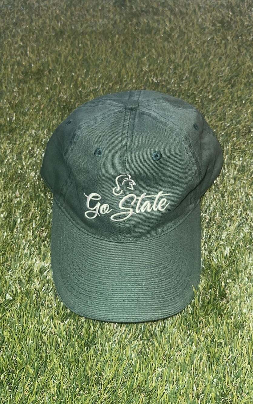 J2 Sport Michigan State Spartans Go State Green Adjustable Dad Hat